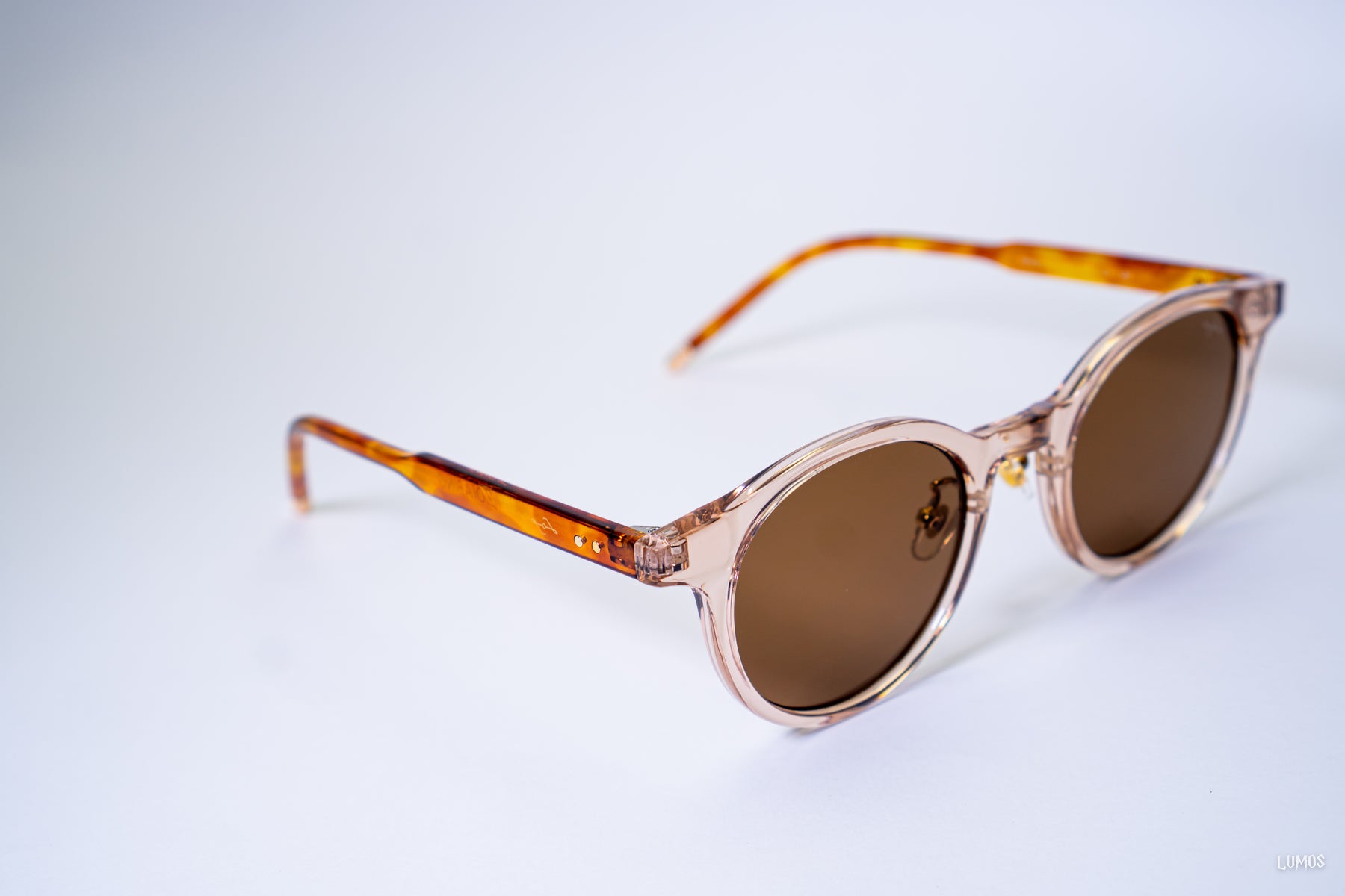 Óculos de sol Aurora - Bicolor com Chanpanhe com Tostoise
