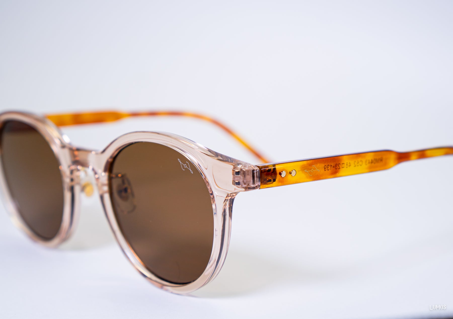 Óculos de sol Aurora - Bicolor com Chanpanhe com Tostoise