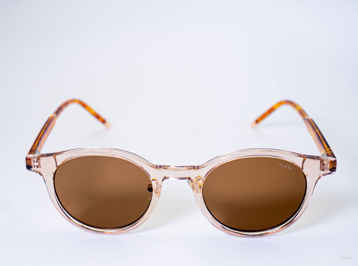 Óculos de sol Aurora - Bicolor com Chanpanhe com Tostoise