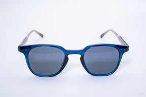 Óculos de Sol Atalaia – Azul Transparente com Tortoise