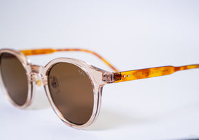 Óculos de sol Aurora - Bicolor com Chanpanhe com Tostoise